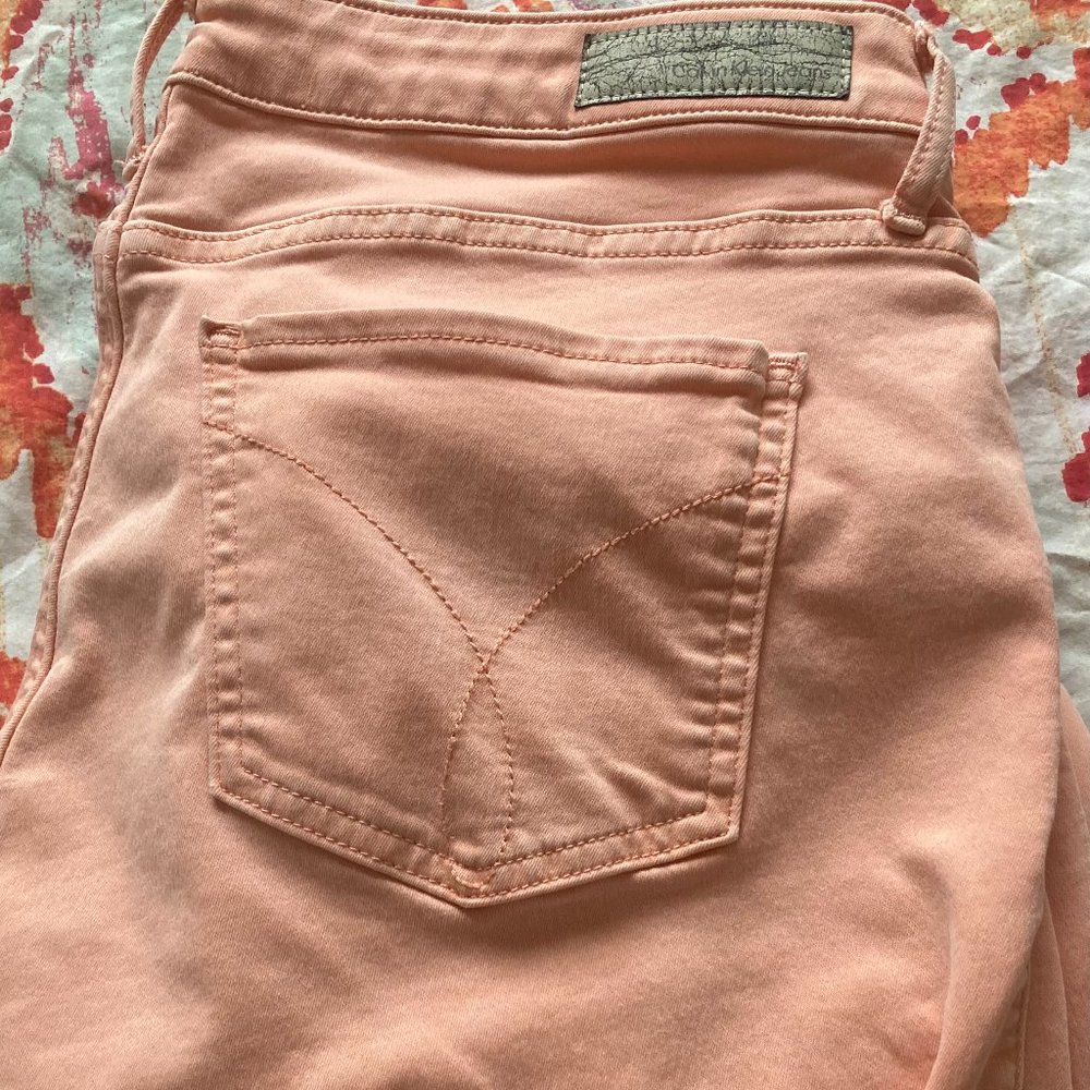 Calvin Klein Peach Jeans